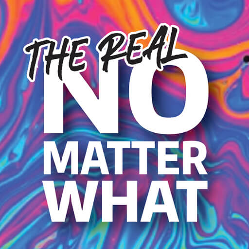 The Real No Matter What logo