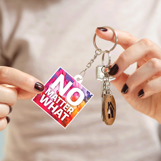 Lucite Keychain